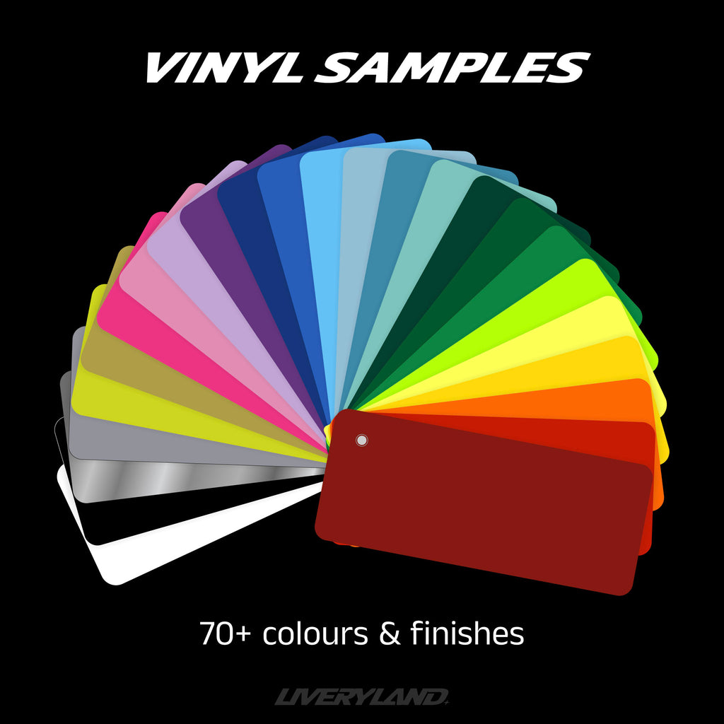 Livery Vinyl Colour Samples